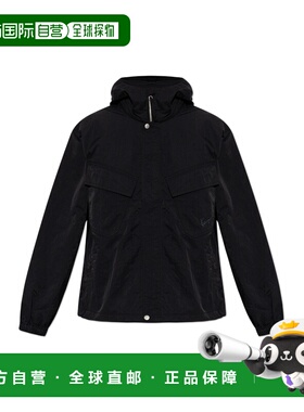 KENZO 男士外套 FG65BL1189NF99 SS2026 黑色 Jacket with hood