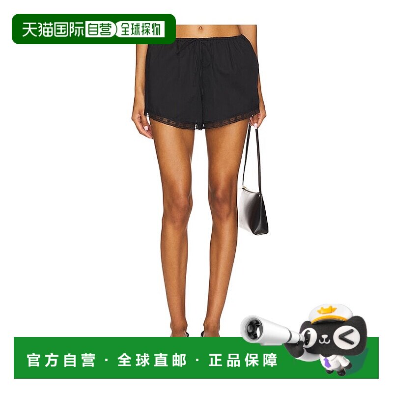 1h可退 潮奢 FAITHFULL THE BRAND 女士 Denise 短裤 FF3861BLK