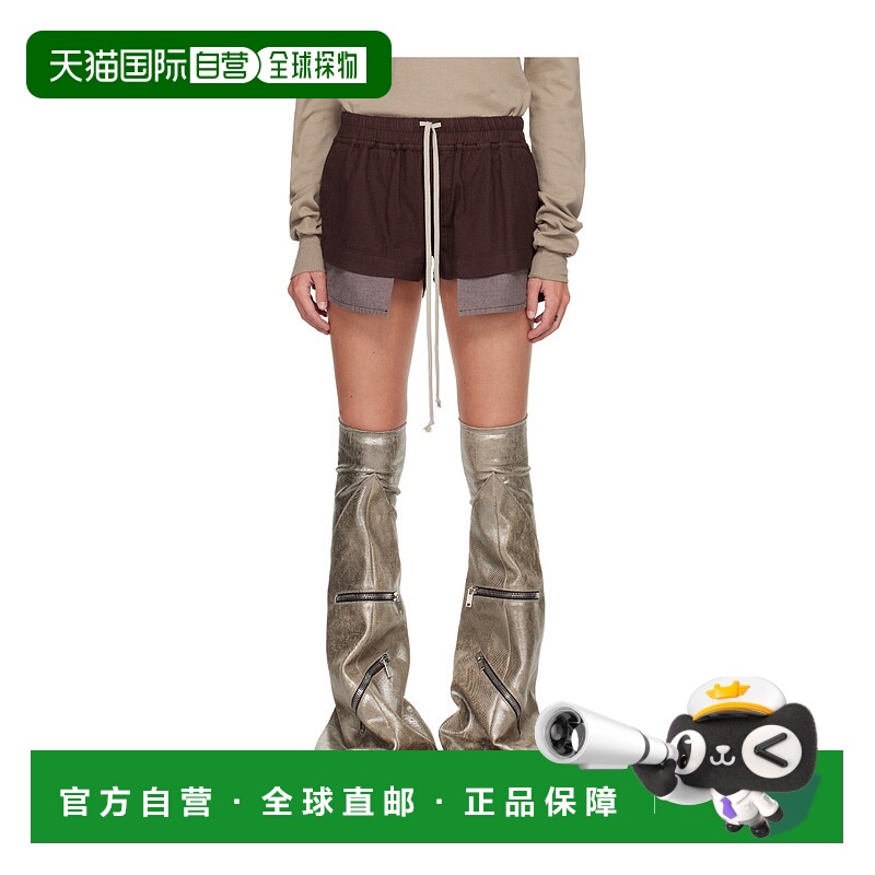 1h可退 RICK OWENS DRKSHDW 女士短裤 DS02E7319CFL43 AW2025
