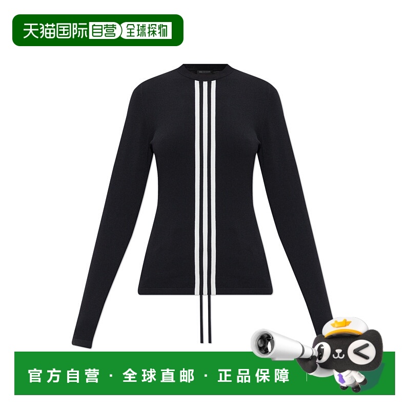 1h可退 Y-3 女士T恤 KB36920BLACK AW2025 黑色 Long sleeve T-sh