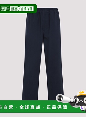 PRADA 男士休闲裤 SPH497SOOO12VBF0008 AW2025 蓝色卫裤直筒裤