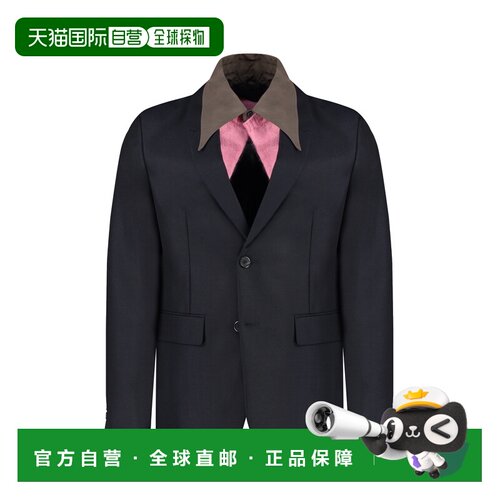 PRADA 男士夹克 UGM234S2321WC1F0008 AW2023 蓝色