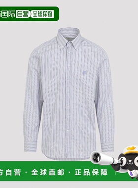 1h可退 ETRO 男士衬衫 MRIB000499TR591S9880 SS2026 蓝色休闲风