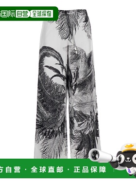 1h可退 潮奢 The Attico 女士 Attico 圖案印花長褲 260WCP00258S