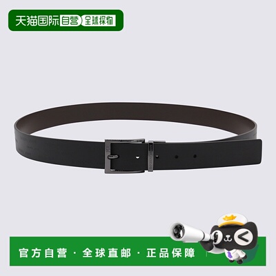 EMPORIO ARMANI 男士腰带 Y4S426YTU5J88044 皮带 CO黑色