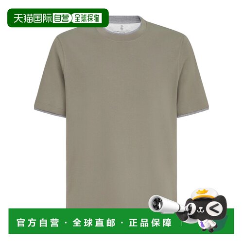 BRUNELLO CUCINELLI 男士T恤 M0B137427CAE09 AW2026短袖
