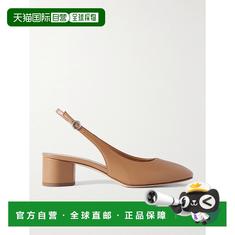 1h可退 潮奢 aeyde 女士 Romy 皮质露跟浅口鞋 A11PUHPPR45RO56SS