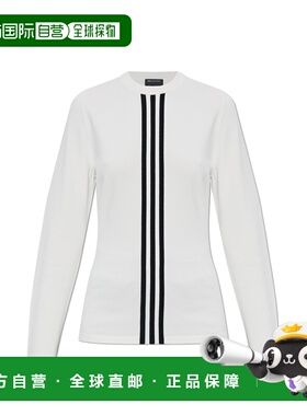 1h可退 Y-3 女士T恤 KD47600CWHITEBLACK AW2025 白色 Long sleev