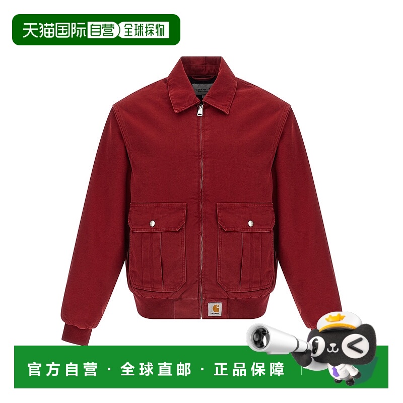 1h可退 CARHARTT WIP 男士夹克 I035617H806 AW2025 红色 