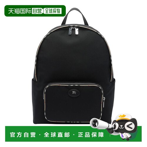 BURBERRY 男士双肩包 8127575 AW2026 黑色 Backp【付后1h可退】