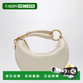 潮奢 米白色 Burberry 女士 1h可退 皮革包包 巴宝莉 KNIGHT 810