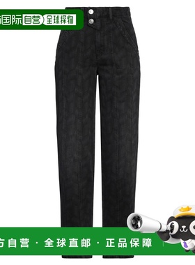 1h可退 潮奢 ISABEL MARANT 女士 直筒裤 black黑色 舒适时尚