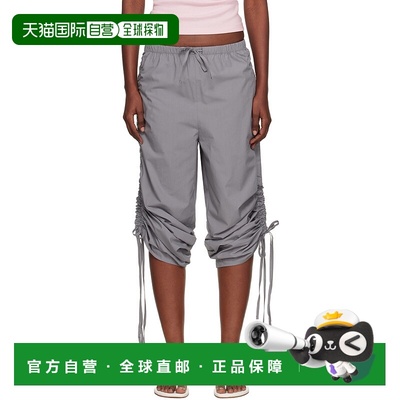 1h可退 潮奢 Baserange 女士 灰色 Pictorial 长裤 PAPIPOAU25