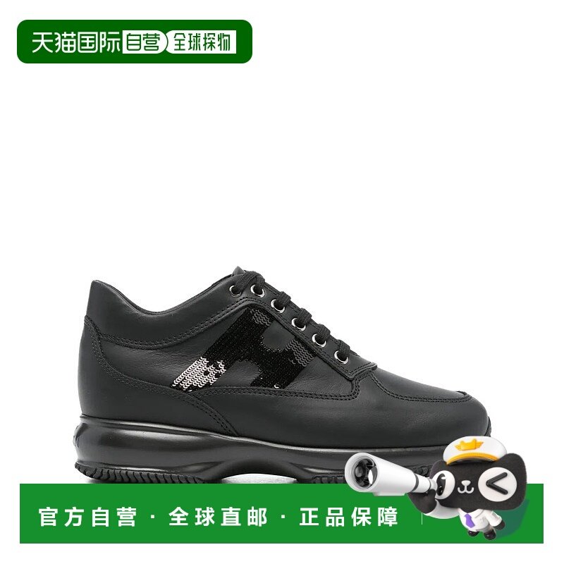 HOGAN 女士休闲鞋 HXW00N056400ZLB999 AW2025 黑色,运动鞋new,运动休闲鞋,淘宝优惠券,粉丝福利购,淘宝优惠卷