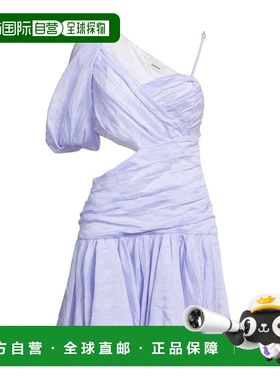 1h可退 潮奢 Sandro 女士 短款连衣裙 purple紫色 舒适时尚