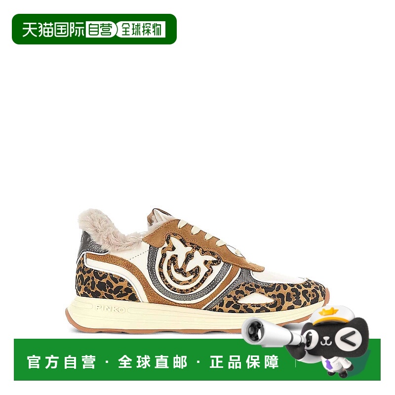 1h可退 PINKO 女士运动鞋 SS0087P121M36ZOE01 AW2025 棕色