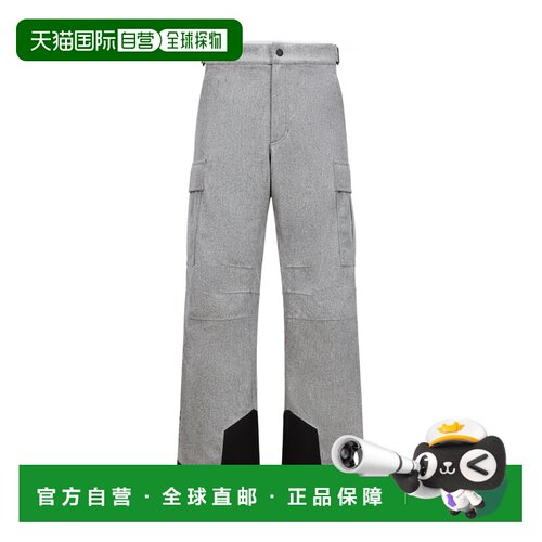 MONCLER 男士休闲裤 J20972G00005595H6984 AW2024阔腿裤