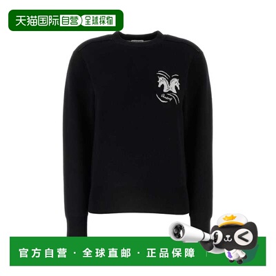 1h可退 潮奢 Burberry 巴宝莉 女士 鏡面馬嵌花針織圓領套衫 8099