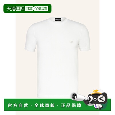 GIORGIO ARMANI 男士T恤 100169655611001 CO 白色