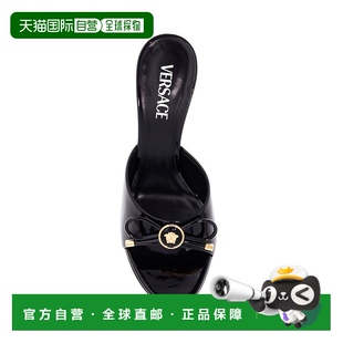 SS2025 1018239D2VE1B00V 黑色 Mules VERSACE Opera 女士凉鞋