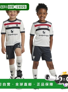 ADIDAS Manchester United 24/25赛季第三客场青少年套装 中性