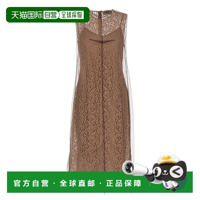 1h可退 FENDI 女士连衣裙 FDD298AUP7F1T47-3 SS2025 花色 Fendi