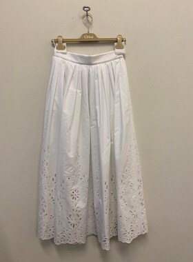 1h可退 香港直邮CHLOÉ 女士连衣裙 C22SJU03481101 SS2023 白色 S