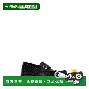 FENDI 男士商务休闲鞋 7D1838AOSHF0QA1 SS2026 黑色 Black leath