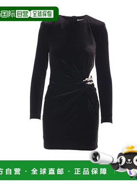 1h可退 SELF-PORTRAIT 女士连衣裙 AW25128SB AW2025 黑色包臀裙