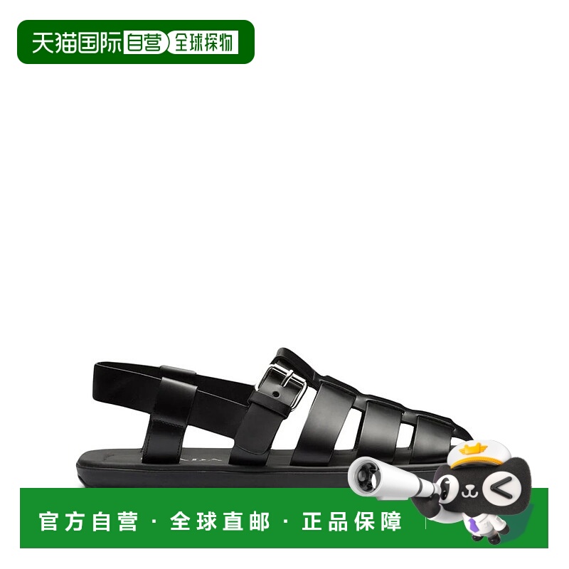 1h可退 PRADA 男士凉鞋 2X3093FG001B4LF0002NERO SS2025