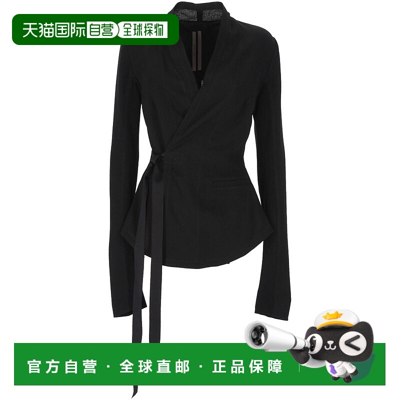 RICK OWENS 女士外套 RP02E4707WA09 AW2025 黑色 Rick Owens Jac