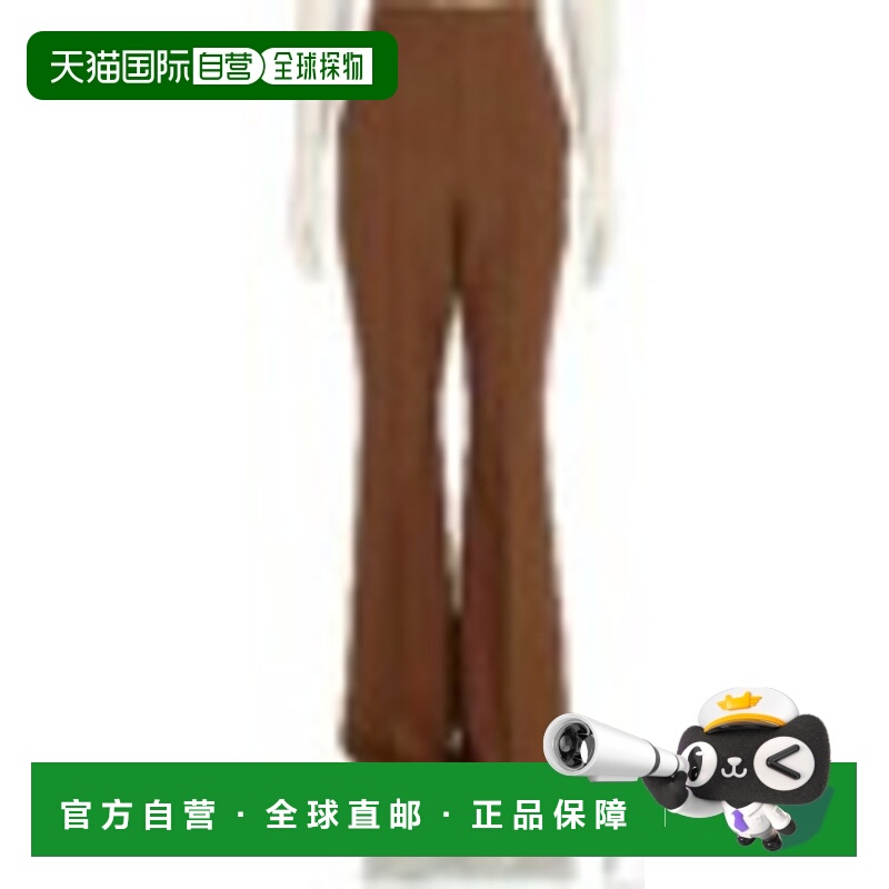 1h可退 FENDI 女士休闲裤 FR6648AQ3HF1T6L AW2025 棕色 PANTALON