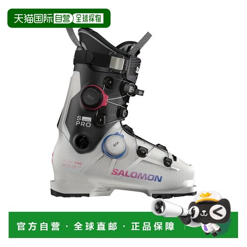 SALOMON 男士滑雪靴 L47927000 AW2025 白色 S/PRO SUPRA DUAL BO