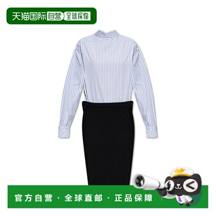 Margiela 马丁 马吉拉 1h可退 反向条纹衬衫 Maison 女士 连 潮奢