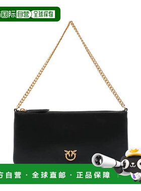 PINKO 女士单肩包 102747A0F1Z99Q AW2025 黑色斜挎包手提包