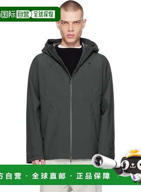 1h可退 潮奢 Descente ALLTERRAIN 男士 灰色 Hard Shell Wool 夹