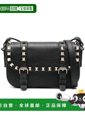 VALENTINO 女士单肩包 WP0AI6VSH0NO SS2025 黑色 翻盖单肩包