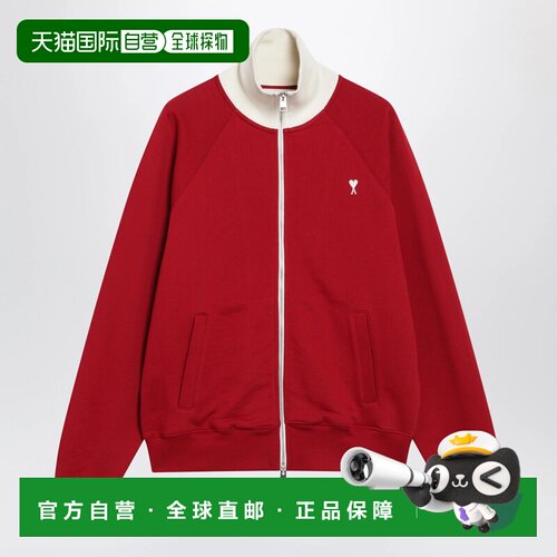 Ami Paris 女士卫衣 USW796DJE0245A202 AW2026 红色支付后1h可退