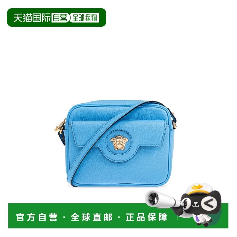 VERSACE 女士斜挎包 1019865DVIT2T1VG2V AW2025 蓝色单肩包