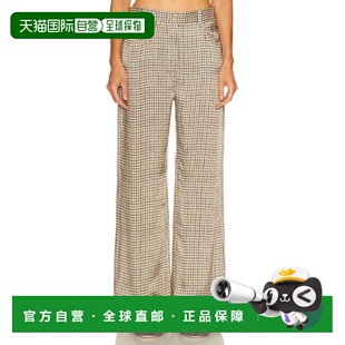 1h可退 潮奢 Acne Studios 艾克妮 女士 Poltana Fluid 格纹裤子