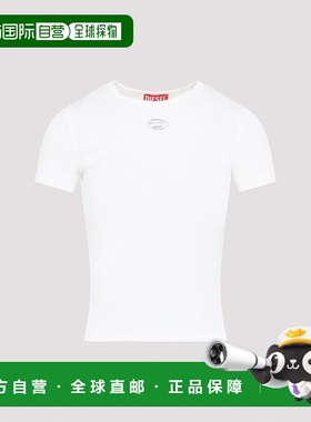 DIESEL 女士T恤 A199100JMBA141 SS2026 白色 T ELE LONG OD