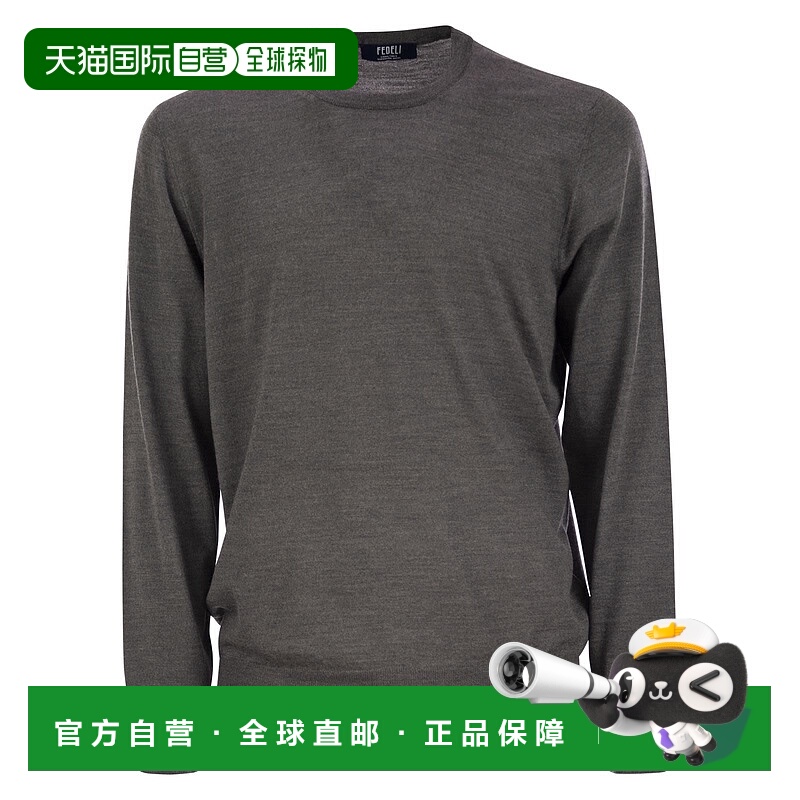 1h可退 潮奢 Fedeli 男士 長袖圓領套頭衫 7UI07012