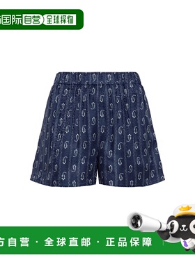 TORY BURCH 女士短裤 1752860401 SS2026 深蓝色 Printed shorts