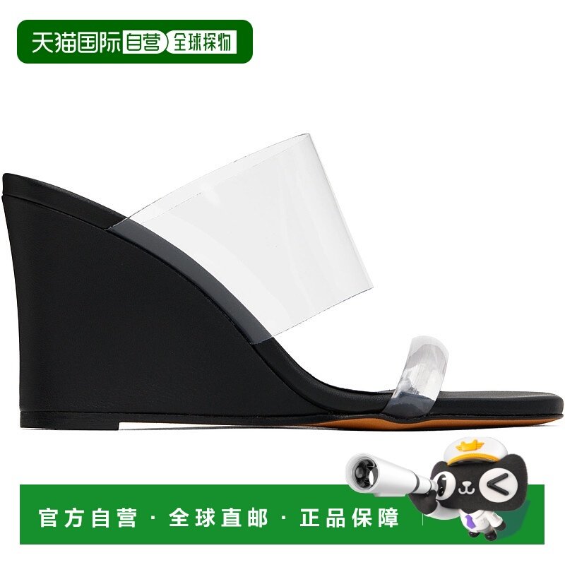 1h可退 潮奢 Maryam Nassir Zadeh 女士 黑色 Olympia 凉鞋 046