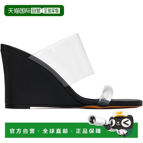 1h可退 潮奢 Maryam Nassir Zadeh 女士 黑色 Olympia 凉鞋 046