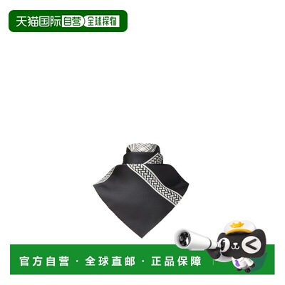 FENDI 女士围巾 FXT091B1V7F0QA1 AW2026 黑色 Selleria Foulard