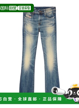 DIESEL女士牛仔裤A110030ADBP01喇叭裤