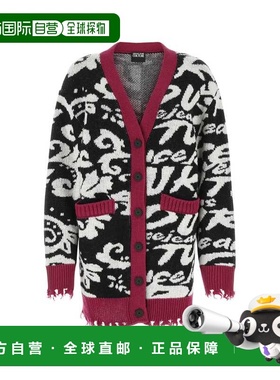 VERSACE JEANS 女士针织毛衣 73HAFM03CM02GA0E AW2023长袖开衫