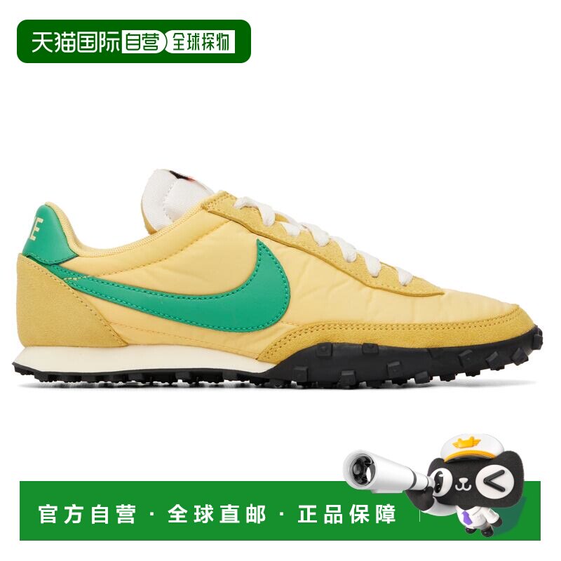 潮奢 Nike 耐克 男士 黄色 Waffle Racer 运动鞋 IM8658700TOPAZG