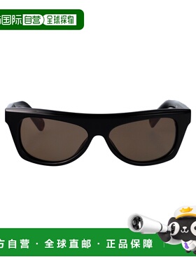 Jacquemus 女士 BLACK/ SILVER/ 灰色醋纤太阳眼镜 JAC58SUNC1